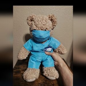 Lil Honey Cub In Scrubs Build-A-Bear 19" Plush